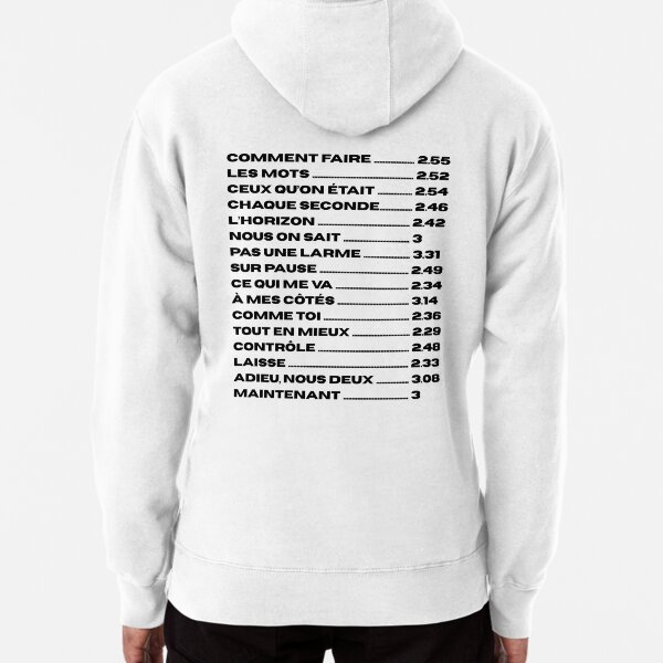 Pierre Garnier Sweat à Capuche Pour Homme Mode Chaque Seconde Tour Imprime A Manches Longues Sweats Femmes Pulls A Capuche Decontractes Sudaderas