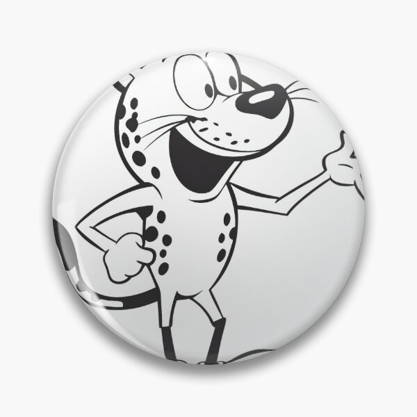 Item preview, Cartoon Illustration of a Smiling Anthropomorphic Leopard designed and sold by Creative88Art.
