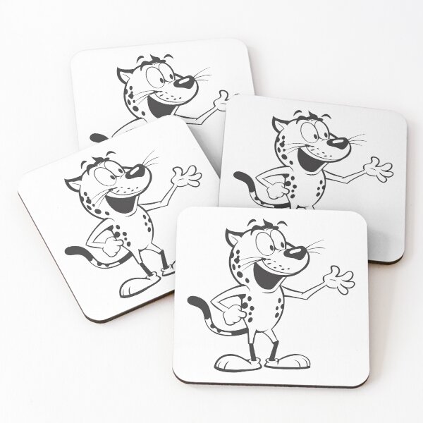 Item preview, Cartoon Illustration of a Smiling Anthropomorphic Leopard designed and sold by Creative88Art.