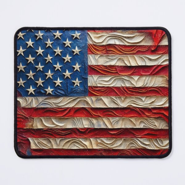 Item preview, USA flag art designed and sold by Andre Faubert.