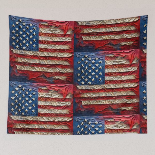 Item preview, USA flag art designed and sold by Andre Faubert.