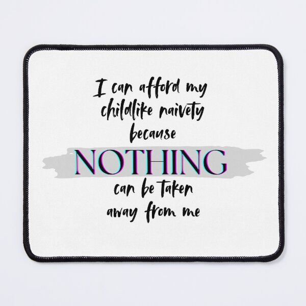 Item preview, Resilience Wall Art | Childlike Naivety Quote | Authentic Living Gift designed and sold by TextMuse.