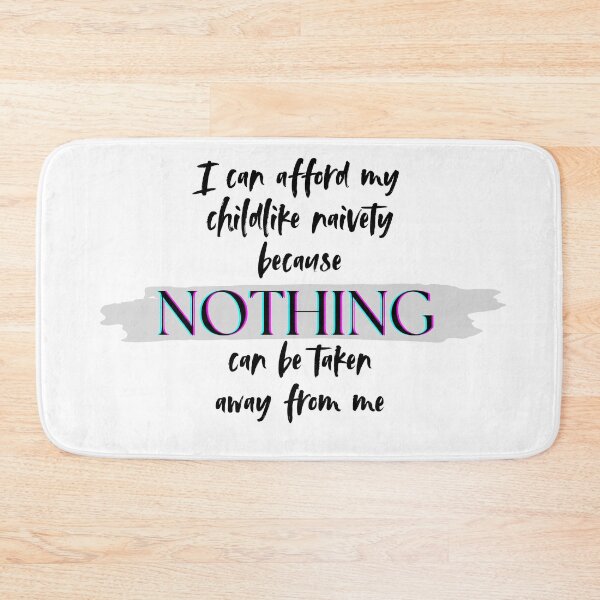 Item preview, Resilience Wall Art | Childlike Naivety Quote | Authentic Living Gift designed and sold by TextMuse.