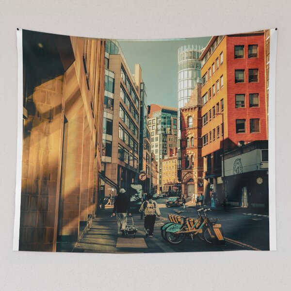 Item preview, Everyday Manchester – Golden Streets and Urban Flow designed and sold by Droneratravels.