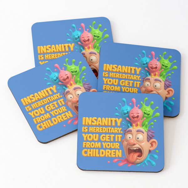 Item preview, Madness is hereditary – Humorous parental wisdom designed and sold by Girih.