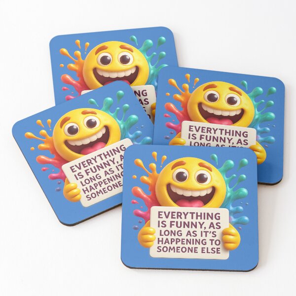 Item preview, Everything is funny – Humorous cartoon art designed and sold by Girih.