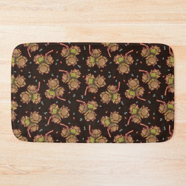 Item preview, Dark hazelnuts pattern designed and sold by smalldrawing.