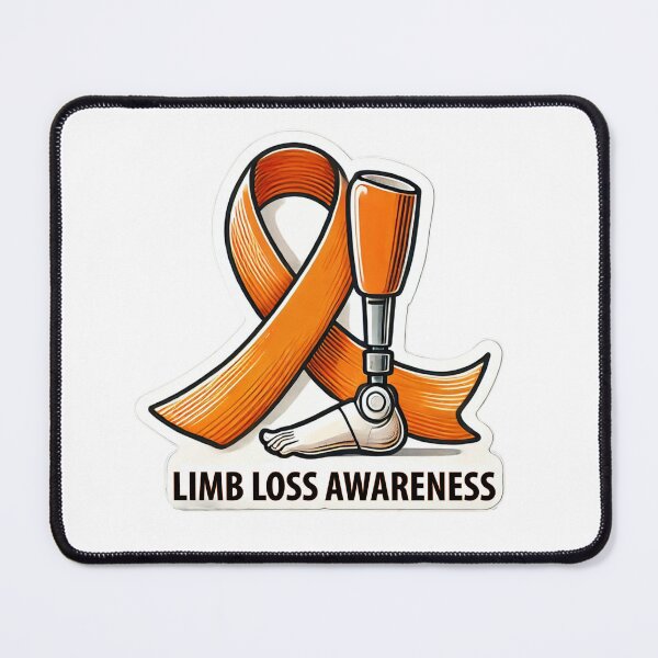 Item preview, Limb loss awareness orange designed and sold by LewpyG.