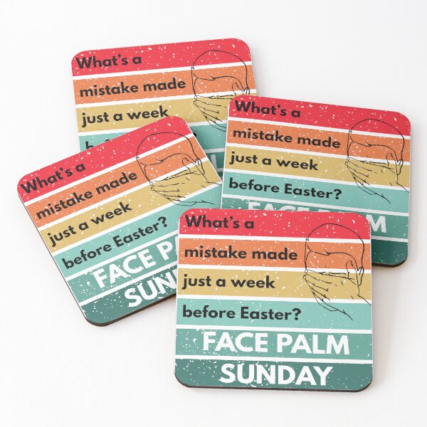 Item preview, Face Palm Sunday designed and sold by GiggleGooods.