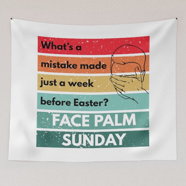 Item preview, Face Palm Sunday designed and sold by GiggleGooods.