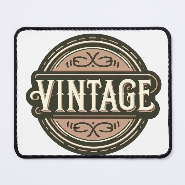 Item preview, Vintage Vibes Logo Print designed and sold by Istyak7.