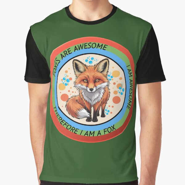 Artikel-Vorschau von Füchse sind großartig. Ich bin großartig, deshalb bin ich ein Fuchs. Rotfuchs, designt und verkauft von SurrealArtSzysz.