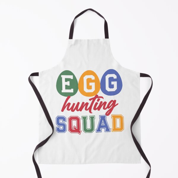 Item preview, Egg Hunting Squad Sticker with Colorful Eggs and Bold Lettering designed and sold by BubiStudio.