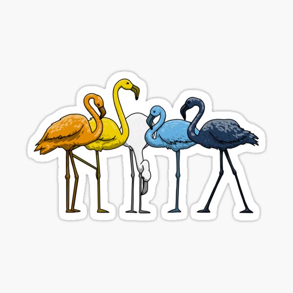 Artikel-Vorschau von Aroace Flamingos, designt und verkauft von Art by Veya.