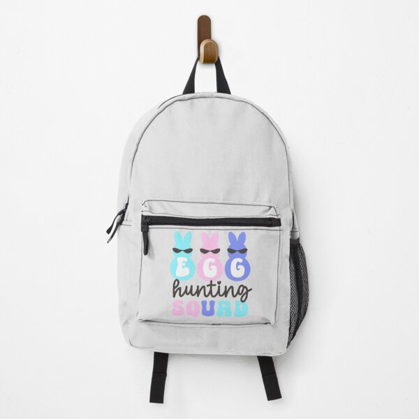 Item preview, Cool Bunny Egg Hunting Squad Sticker with Sunglasses and Pastel Colors designed and sold by BubiStudio.