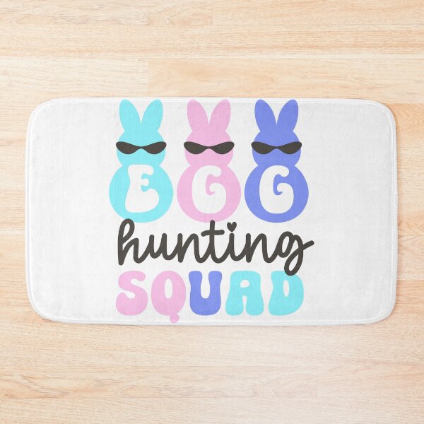 Item preview, Cool Bunny Egg Hunting Squad Sticker with Sunglasses and Pastel Colors designed and sold by BubiStudio.
