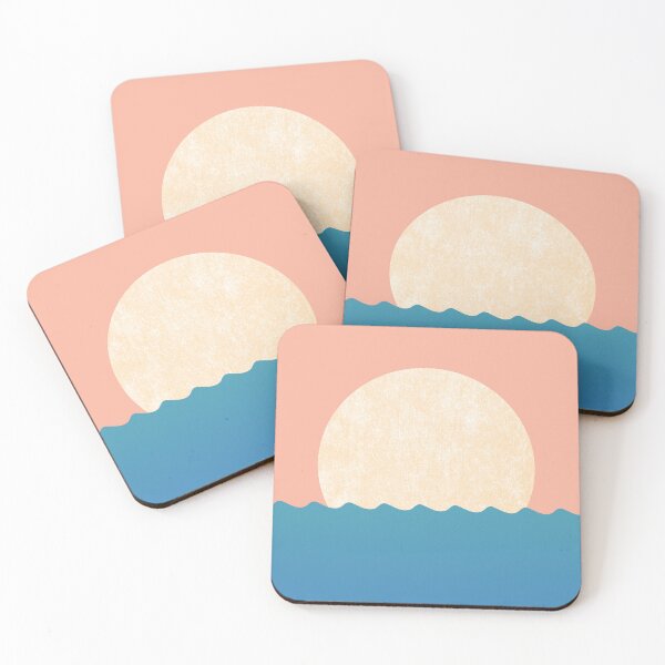 Item preview, Sunset Pink Sky - Horizon designed and sold by moonlightprint.