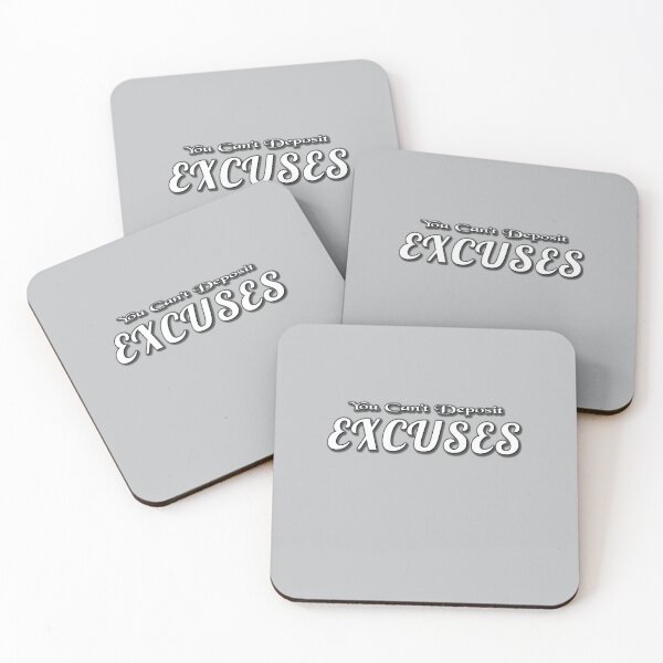 Item preview, No Excuses Financial Hustle  designed and sold by Zakrytos ★★★★★.
