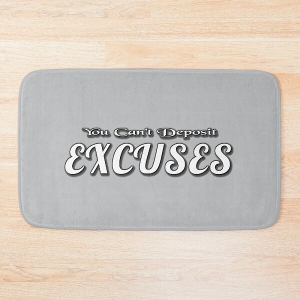 Item preview, No Excuses Financial Hustle  designed and sold by Zakrytos ★★★★★.