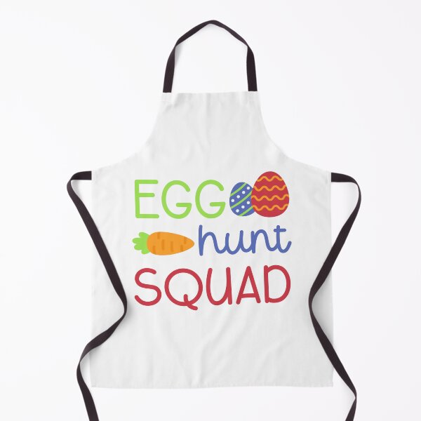 Item preview, Egg Hunt Squad Sticker with Easter Egg, Carrot, and Fun Handwritten Font designed and sold by BubiStudio.