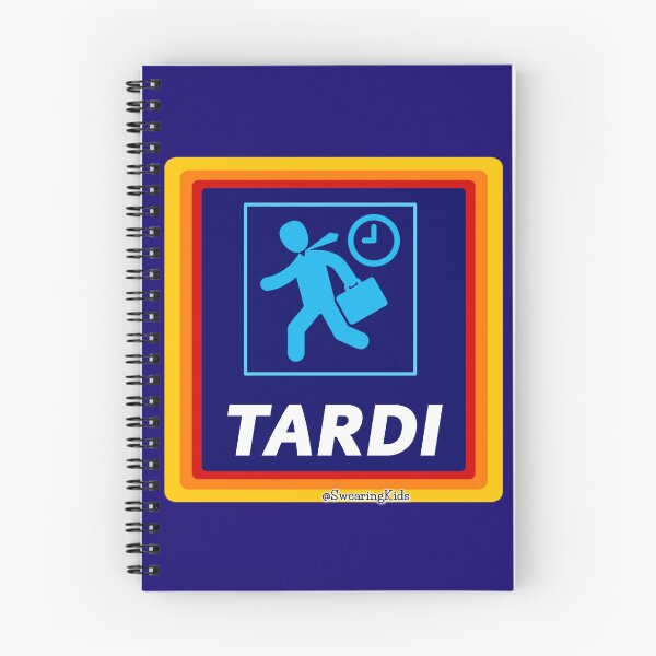 Item preview, Tardi designed and sold by SwearingKids.