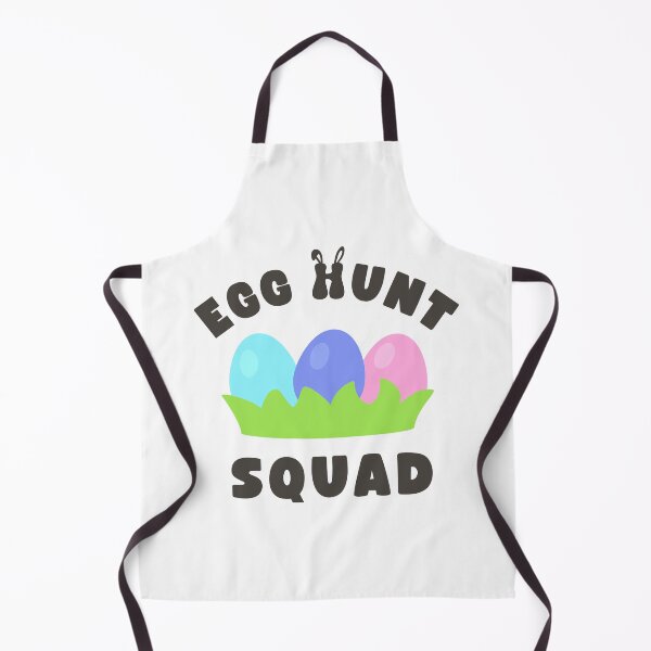 Item preview, Easter Egg Hunt Squad Sticker with Grass, Colorful Eggs, and Bunny Icon designed and sold by BubiStudio.