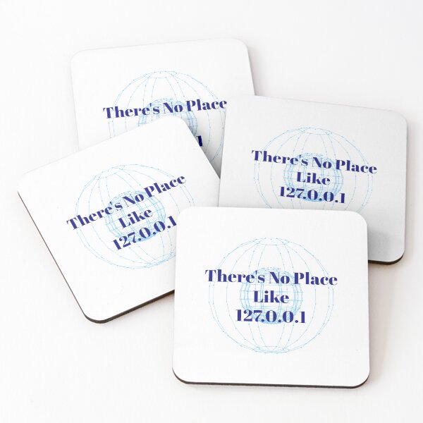 Item preview, There's No Place Like 127.0.0.1 T-Shirt designed and sold by GlitchGearStore.