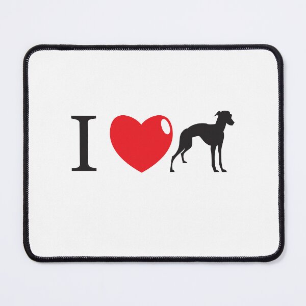 Item preview, I Heart Whippet Dog designed and sold by jazzydevil.