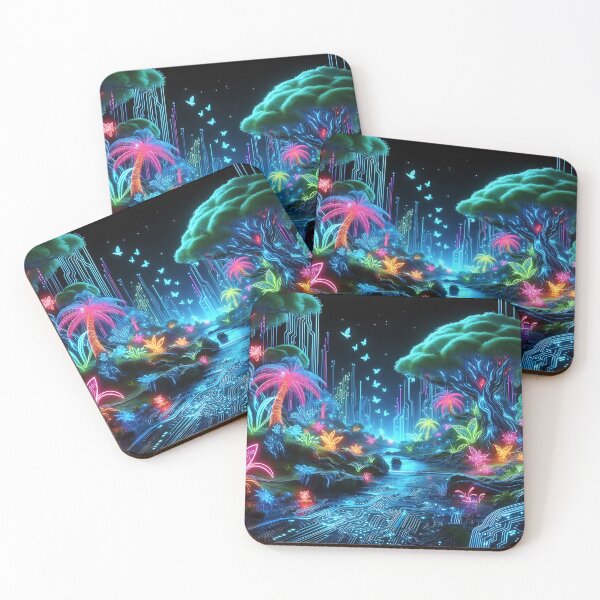Item preview, Neon Jungle  designed and sold by Intriguing Designs.