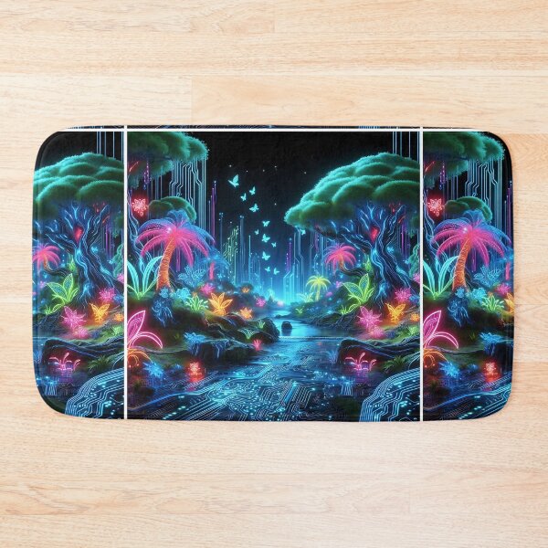 Item preview, Neon Jungle  designed and sold by Intriguing Designs.