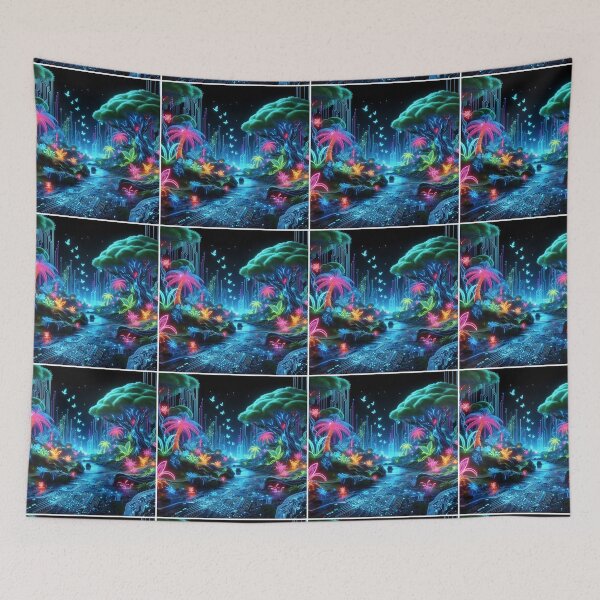 Item preview, Neon Jungle  designed and sold by Intriguing Designs.
