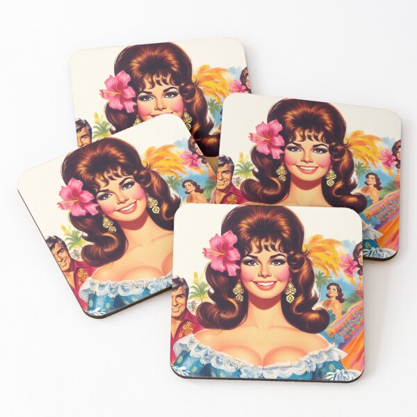 Item preview, Linda pin-up vintage designed and sold by PulpVintage.