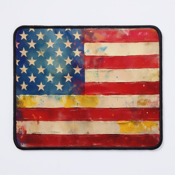 Item preview, USA flag art designed and sold by Andre Faubert.