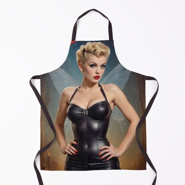 Aperçu de l'œuvre Fée Pin Up Gothique Blonde Rétro créée et vendue par MissSaylor.