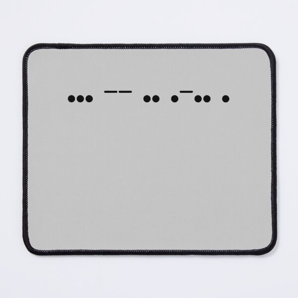 Item preview, LOVE in Morse Code – Minimalist Signal Art designed and sold by IgErSTYLE.