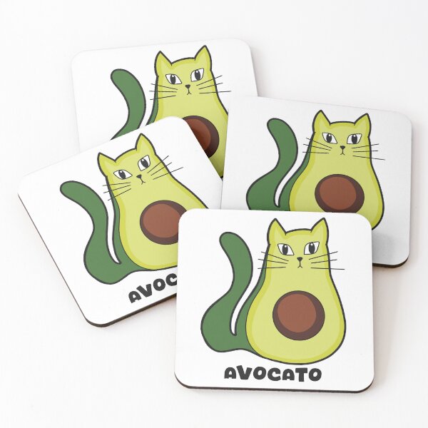 Item preview, AVOCATO - An avocado cat designed and sold by madebyLemi.