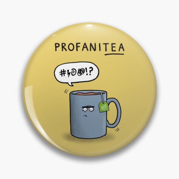 Item preview, Angry Tea Pun Cartoon designed and sold by carlbatterbee.