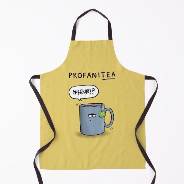 Item preview, Angry Tea Pun Cartoon designed and sold by carlbatterbee.