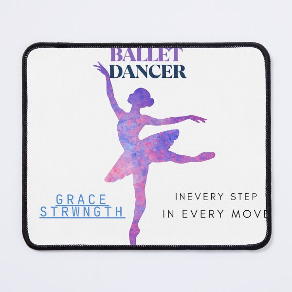 Item preview, Graceful Ballet Dancer in Ethereal Motion designed and sold by Haven-Sticker.