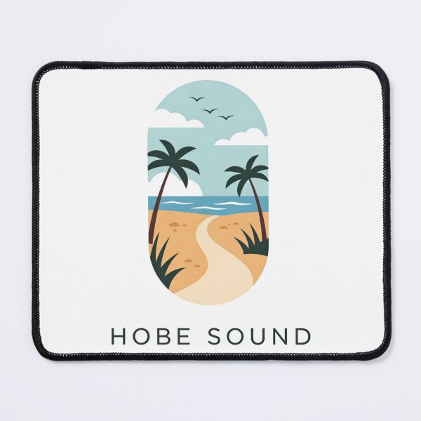 Item preview, Hobe Sound | Scenic and Serene Coastal-Inspired Graphic designed and sold by Tw1nsAIArt.