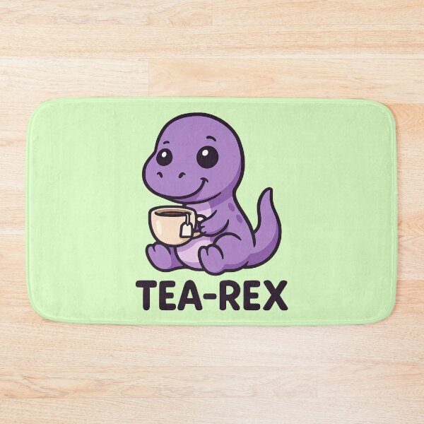 Item preview, 'Tea-Rex' Illustration designed and sold by TSQ.