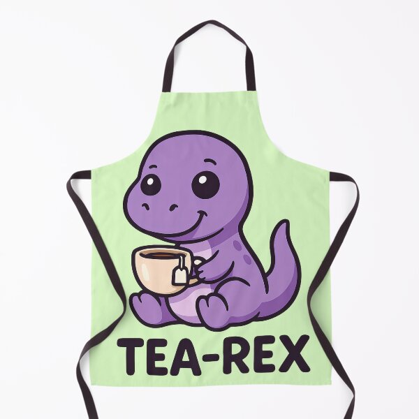 Item preview, 'Tea-Rex' Illustration designed and sold by TSQ.