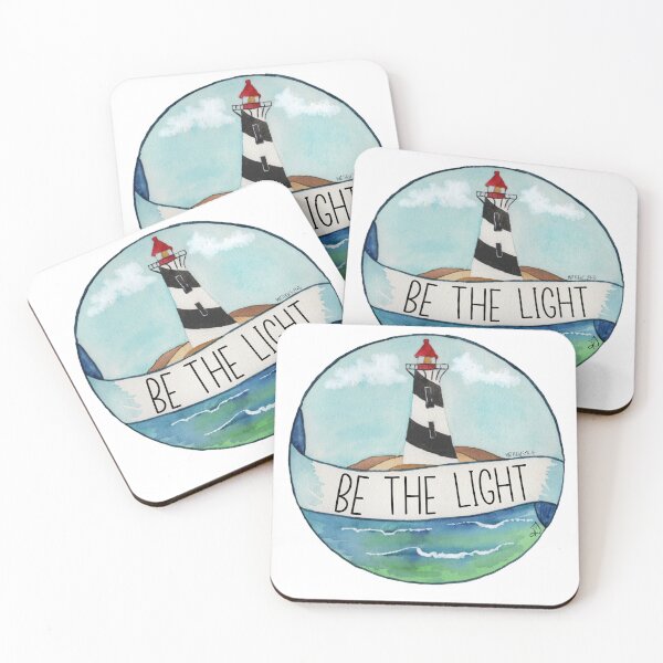 Item preview, Be The Light Watercolor designed and sold by K Jolly Art .