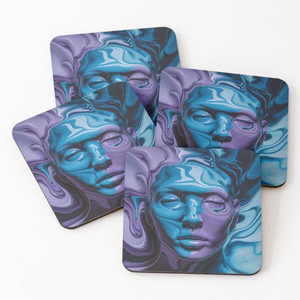 Item preview, Fluid Acrylic With face Pouring Paint Art 3D designed and sold by Charlygood.