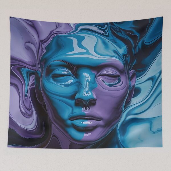 Item preview, Fluid Acrylic With face Pouring Paint Art 3D designed and sold by Charlygood.