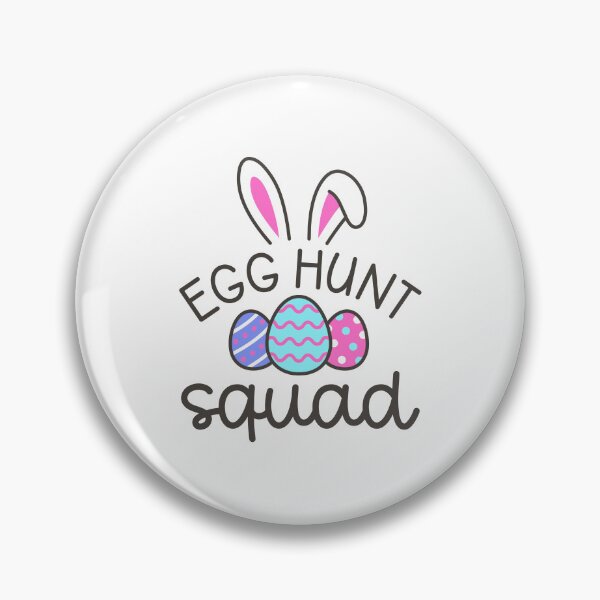 Item preview, Stylish Egg Hunt Squad Sticker with Bunny Ears and Decorative Eggs designed and sold by BubiStudio.
