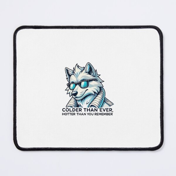 Item preview, Colder Than Ever - Stylish Wolf Design designed and sold by callmegizy.