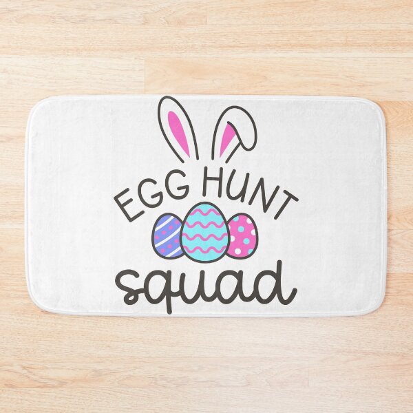 Item preview, Stylish Egg Hunt Squad Sticker with Bunny Ears and Decorative Eggs designed and sold by BubiStudio.