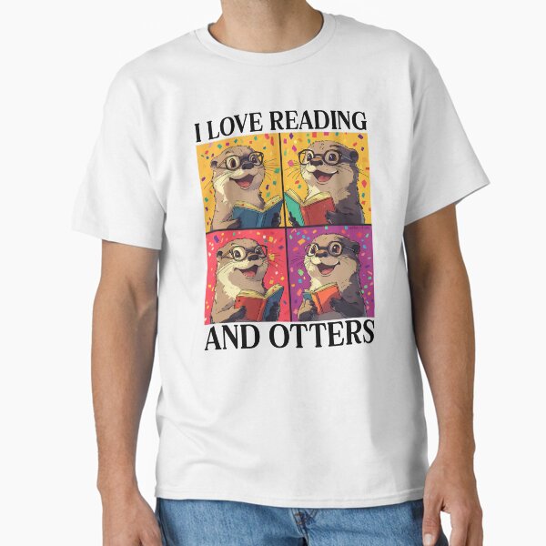 Artikel-Vorschau von Ich liebe Lesen und Otter, designt und verkauft von RockFireMerch.
