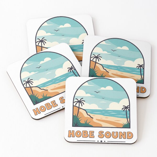 Item preview, Hobe Sound | Scenic and Serene Coastal-Inspired Graphic designed and sold by Tw1nsAIArt.